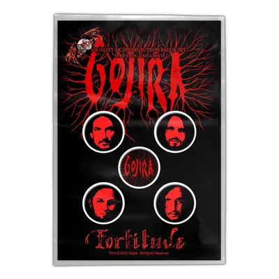 Kitűző GOJIRA - FORTITUDE - RAZAMATAZ