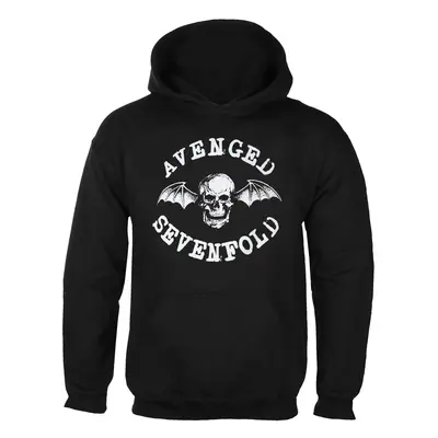 kapucnis pulóver férfi Avenged Sevenfold - Logo - ROCK OFF - ASHD01MB