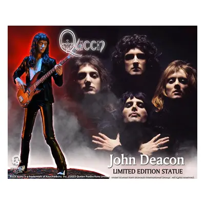 Figura Queen - Rock Iconz - John Deacon II (Sheer Heart Attack Era)