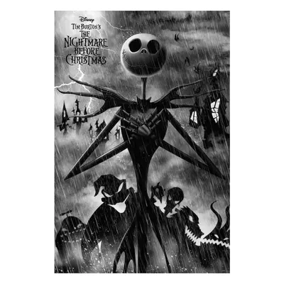 Poszter DISNEY - PESADILLA ANTES DE NAVIDAD - JACK SKELLINGTON