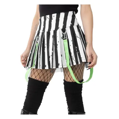 Női szoknya KILLSTAR - Beetlejuice - Distressed Stripe