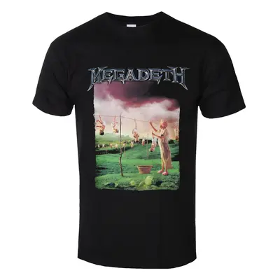 metál póló férfi Megadeth - Youthanasia Tracklist - ROCK OFF - MEGATS31MB