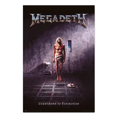 Poszter MEGADETH - COUNTDOWN TO EXTINCTION