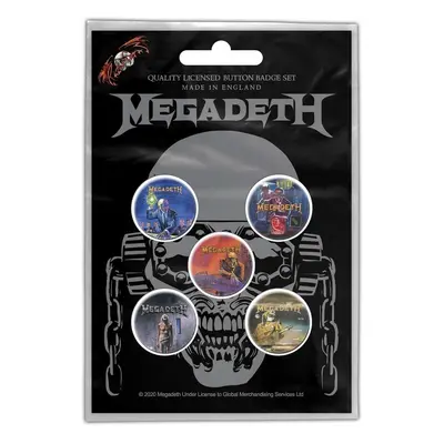 Jelvények MEGADETH - VIC RATTLEHEAD - RAZAMATAZ