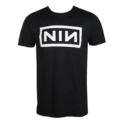 metál póló férfi Nine Inch Nails - CLASSIC WHITE LOGO - PLASTIC HEAD - RTNIN0001 NINTS03MB