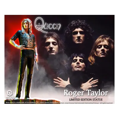 Figura Queen - Rock Iconz - Roger Taylor II (Sheer Heart Attack Era)