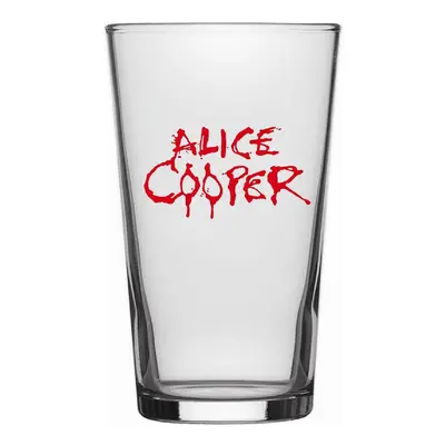 Üvegpohár Alice Cooper - Logo - RAZAMATAZ