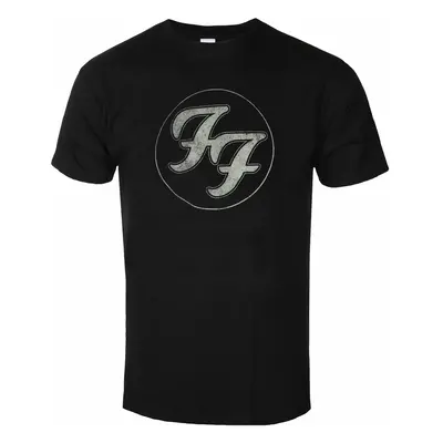 metál póló férfi Foo Fighters - Distressed Logo - ROCK OFF - FOOTS25MB