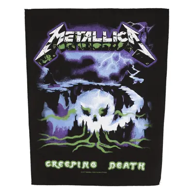 METALLICA Nagy méretű Felvarró - CREEPING DEATH - RAZAMATAZ