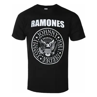 metál póló férfi Ramones - Giant Presidential Seal - ROCK OFF - RATS01MB