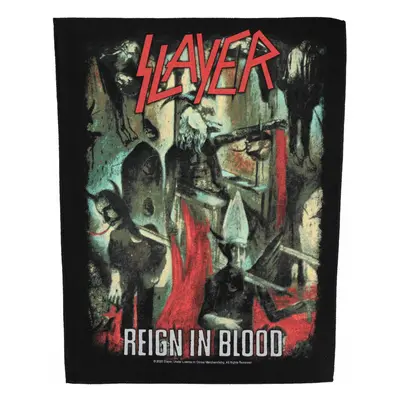 nagy rátét SLAYER - REIGN IN BLOOD - RAZAMATAZ