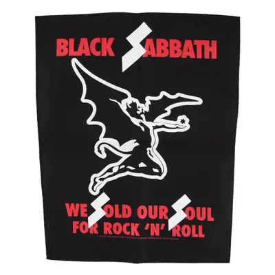 Black Sabbath felvarró - We sold our soul for rock n' roll - RAZAMATAZ