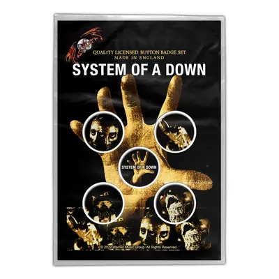 placky SYSTEM OF A DOWN - HAND - RAZAMATAZ