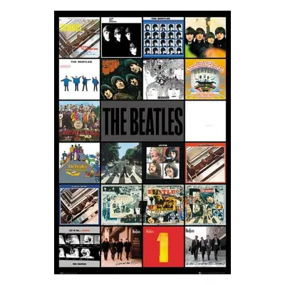 poszter THE BEATLES - Albumok