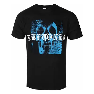 metál póló férfi Deftones - Static Skull - ROCK OFF - DEFTTS06MB