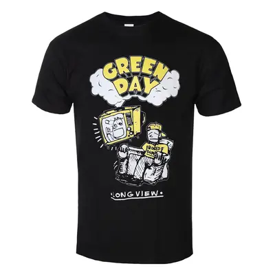 metál póló férfi Green Day - Longview Doodle - ROCK OFF - GDTS24MB