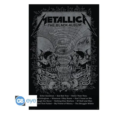 Poszter METALLICA - Poster Maxi - Black Album