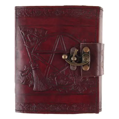 jegyzet blokk Pentagram Leather Domborít Journal