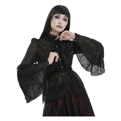 Női hosszú ujjú ing DEVIL FASHION - Gothic Daily