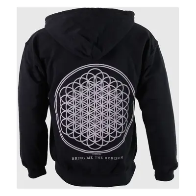 kapucnis pulóver férfi Bring Me The Horizon - Flower Of Life Zip - ROCK OFF - BMTHHD01MB