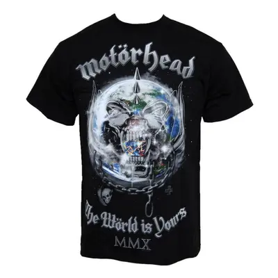 metál póló férfi Motörhead - The World Is Your - ROCK OFF - MHEADTEE14MB