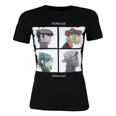 metál póló női Gorillaz - Demon Days - ROCK OFF - GORTS03LB