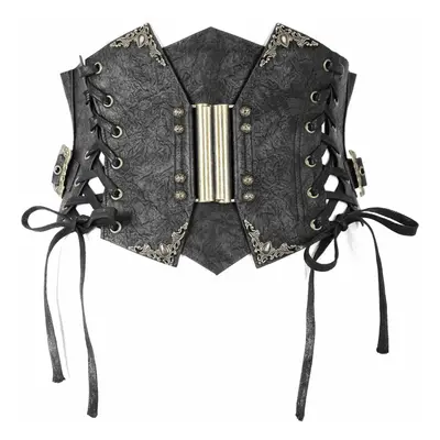 Fűző (öv) DEVIL FASHION - Nekhbet Steampunk Corset with Metal