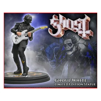 Figura Ghost - Rock Iconz - Nameless Ghoul II (fehér gitár)