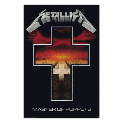 Poszter METALLICA - Master of Puppets Album Cover