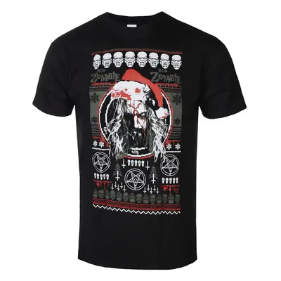 metál póló férfi Rob Zombie - Bloody Santa - ROCK OFF - RZTEE09MB