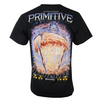 metál póló férfi Megadeth - Time - PRIMITIVE - pipho2315-blk