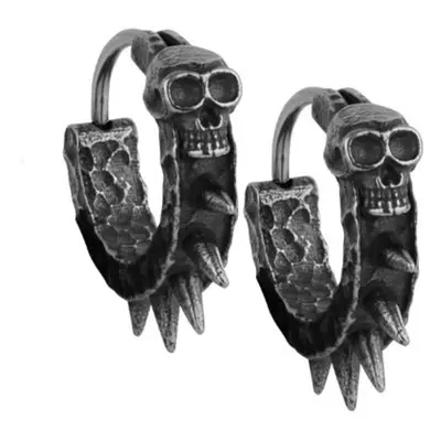 Fülbevaló ETNOX - Spikes with Skull