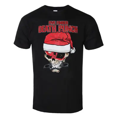 metál póló férfi Five Finger Death Punch - Santa Knucklehead - ROCK OFF - FFDPTS38MB