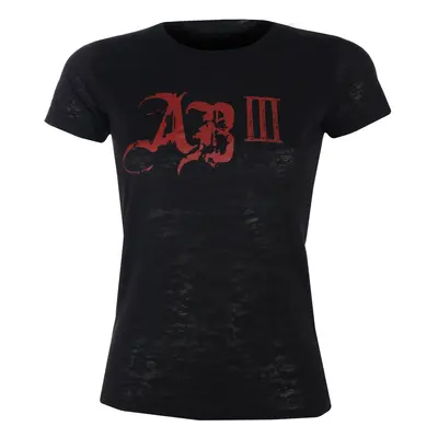 metál póló női Alter Bridge - AB III Red Logo - ROCK OFF - ABTS01LB