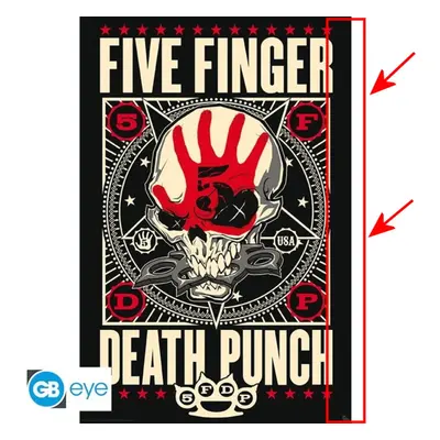 Poszter FIVE FINGER DEATH PUNCH - SÉRÜLT