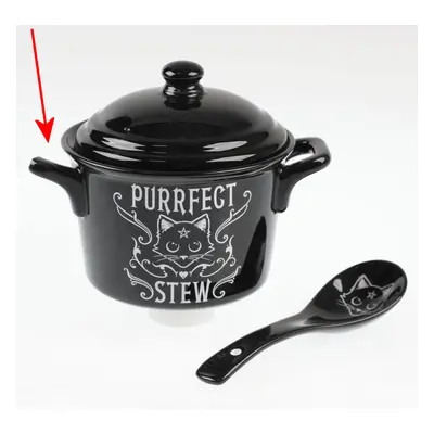 Bögre kanállal ALCHEMY GOTHIC - Purrfect Stew - SÉRÜLT