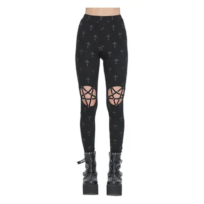 Női nadrág (leggings) DEVIL FASHION - Hollow Out Cross