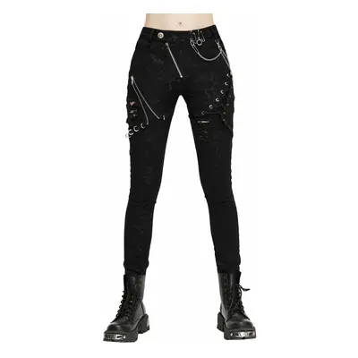 Női nadrág DEVIL FASHION - Nana Osaki Slim-Fit Punk - SÉRÜLT