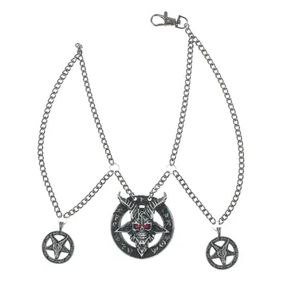 Nyaklánc SIGIL OF BAPHOMET CHOKER