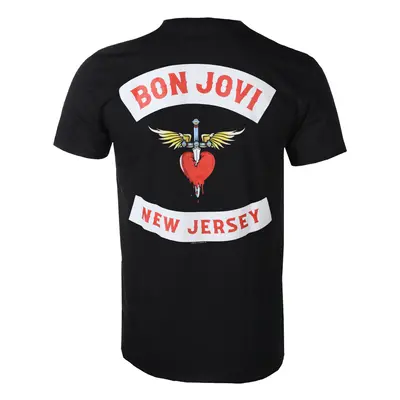 metál póló férfi Bon Jovi - New Jersey Dagger - NNM