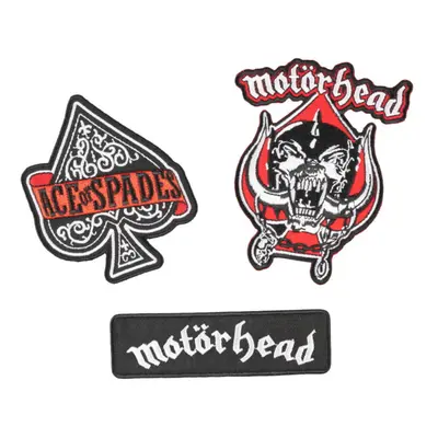 Rávasalható folt (3 db-os folt szett) Motörhead