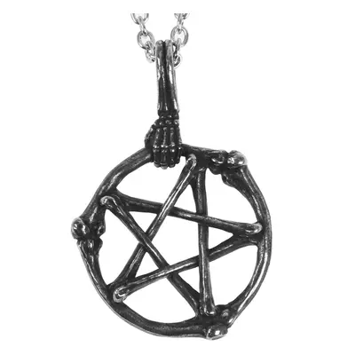 medál Skull Bones Pentagram