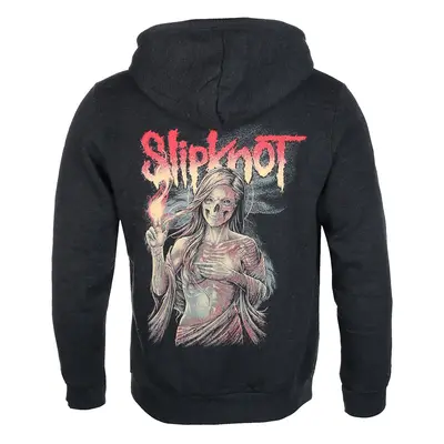 kapucnis pulóver férfi Slipknot - Burn Me Away - ROCK OFF - SKZHD05MDG