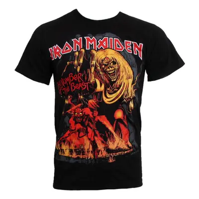 metál póló férfi Iron Maiden - The Number of the Beast - ROCK OFF - IMTEE12MB