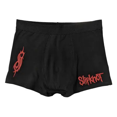 Férfi boxeralsó Slipknot - Logo - ROCK OFF