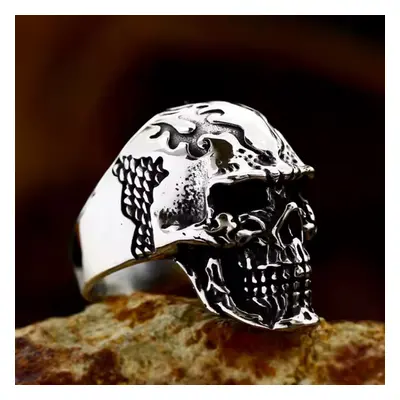 gyűrű Skull Biker