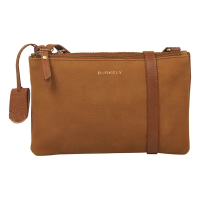 Női crossbody bőr kézitáska Burkely Laura - konyak