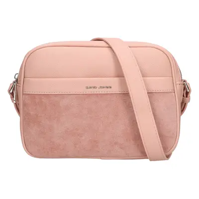 Női crossbody táska David Jones Octava - rózsaszín