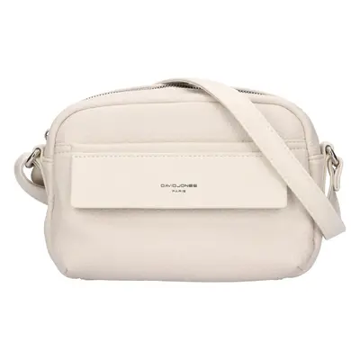 Női crossbody táska David Jones Lourdes - krémes