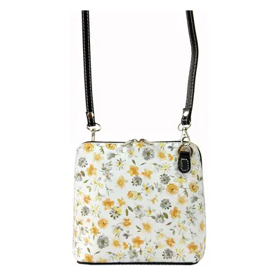 Női bőr crossbody táska Emily - fekete